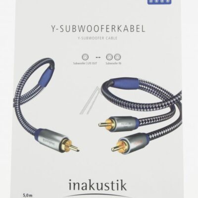 PREMIUM II AUDIO Y-SUB C STECKER /  2X C STECKER 5,0M